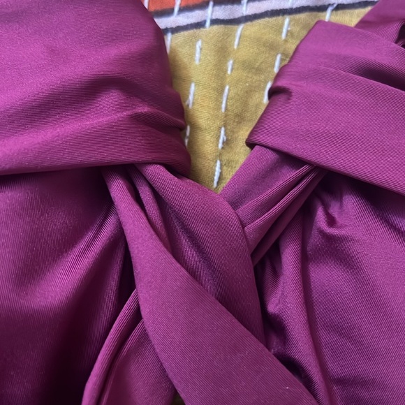 Seafolly Collective Halter Bandeau Bikini Top size 10 - Picture 5 of 12